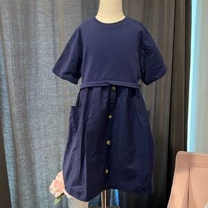 Zara kids girls babydoll dress size 8